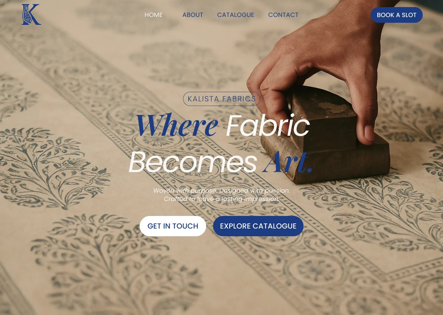 Kalista Fabrics project