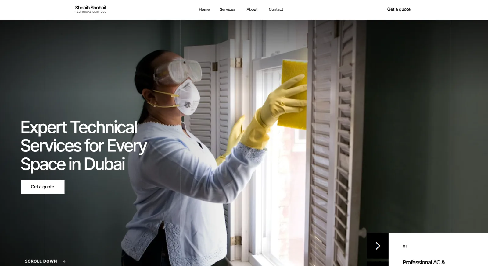 SS Technical Services project